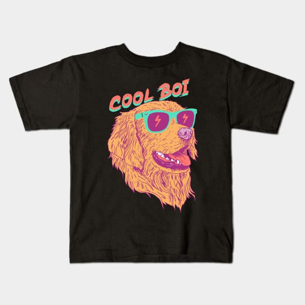 Cool Boi Kids T-Shirt by Hillary White Rabbit